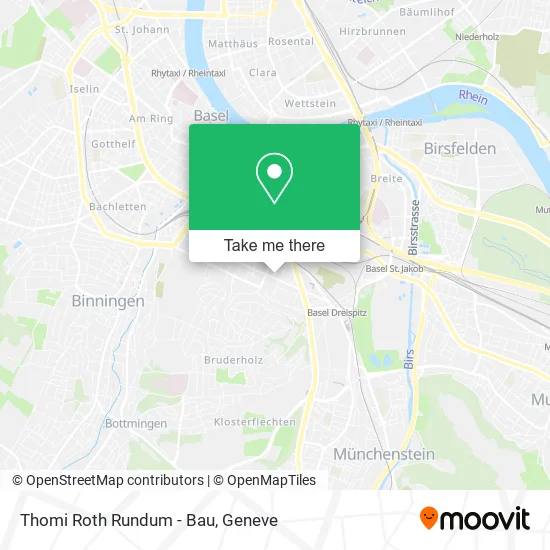 Thomi Roth Rundum - Bau plan