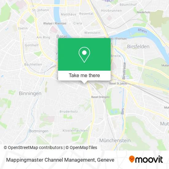 Mappingmaster Channel Management plan