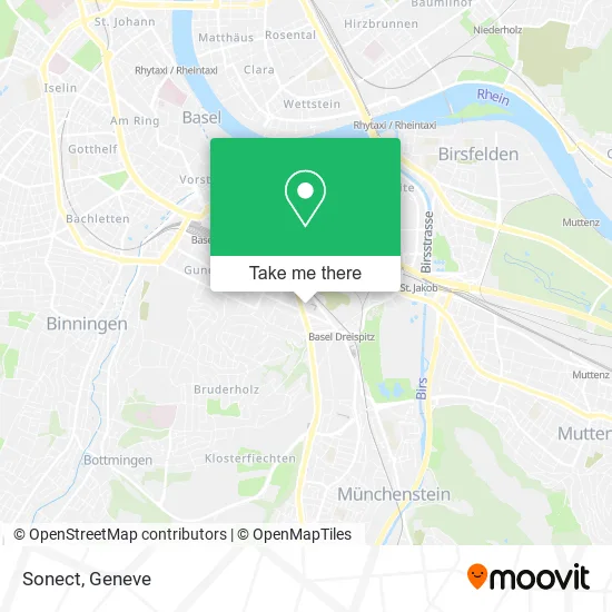 Sonect map
