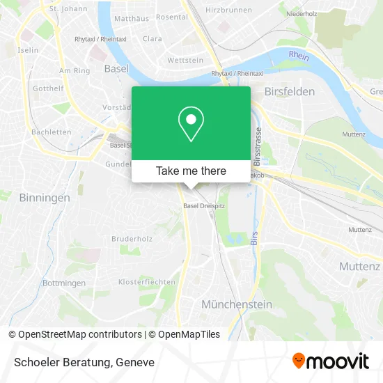 Schoeler Beratung map