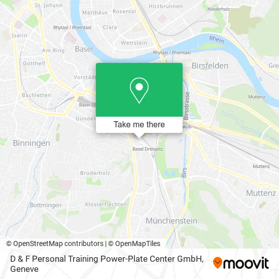D & F Personal Training Power-Plate Center GmbH map