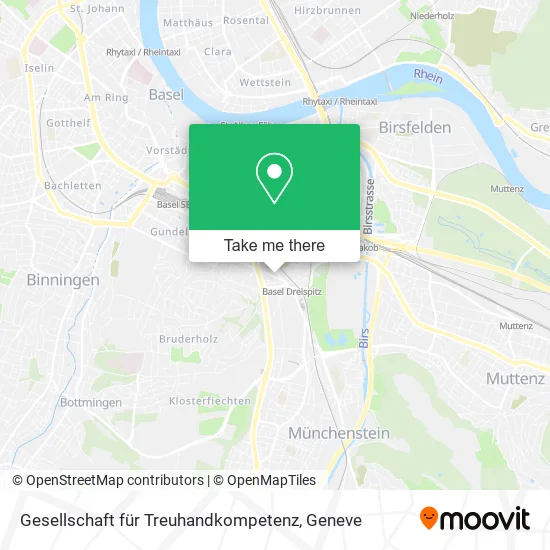 Gesellschaft für Treuhandkompetenz map