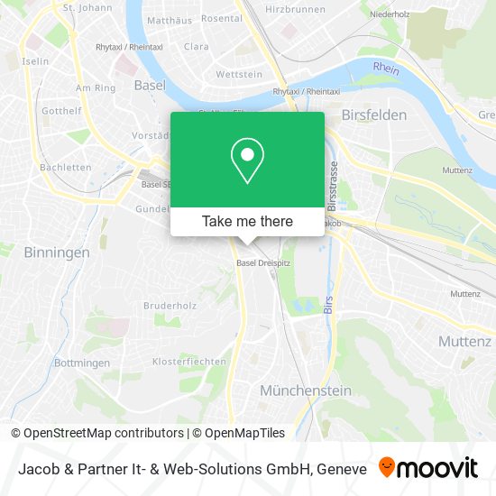 Jacob & Partner It- & Web-Solutions GmbH map