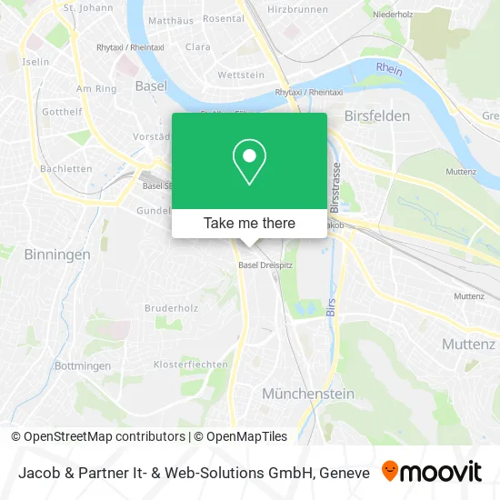 Jacob & Partner It- & Web-Solutions GmbH map