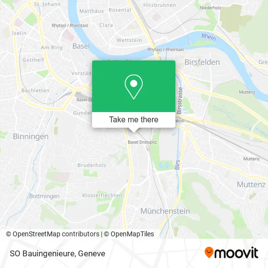 SO Bauingenieure map