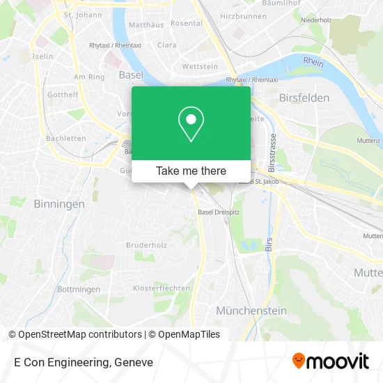 E Con Engineering map