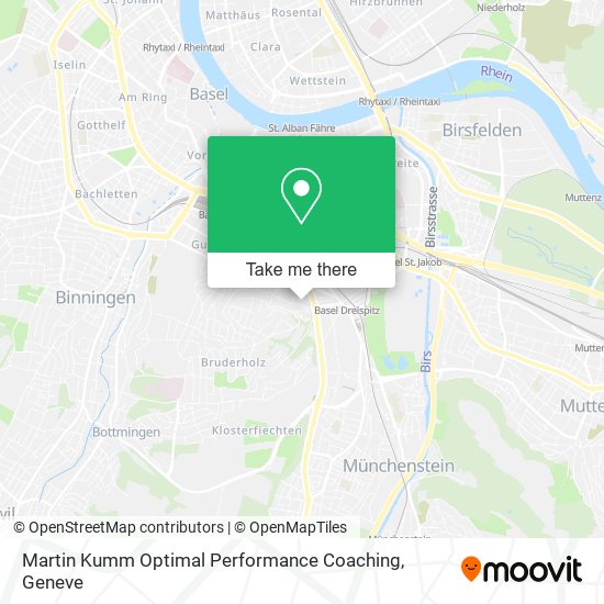 Martin Kumm Optimal Performance Coaching map