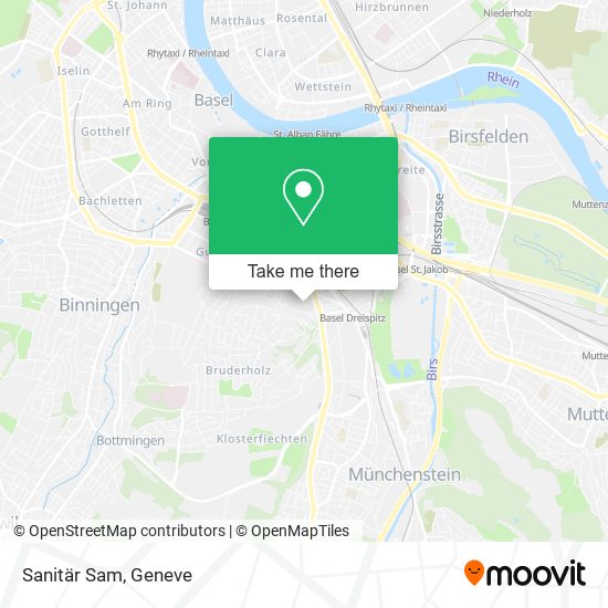 Sanitär Sam map