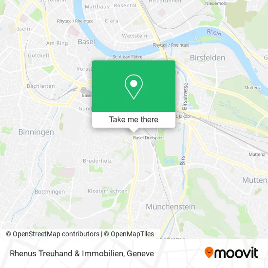 Rhenus Treuhand & Immobilien map
