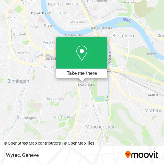 Wytec map