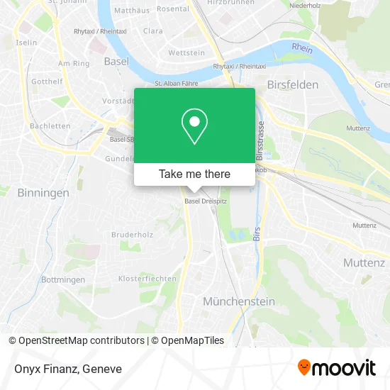 Onyx Finanz map