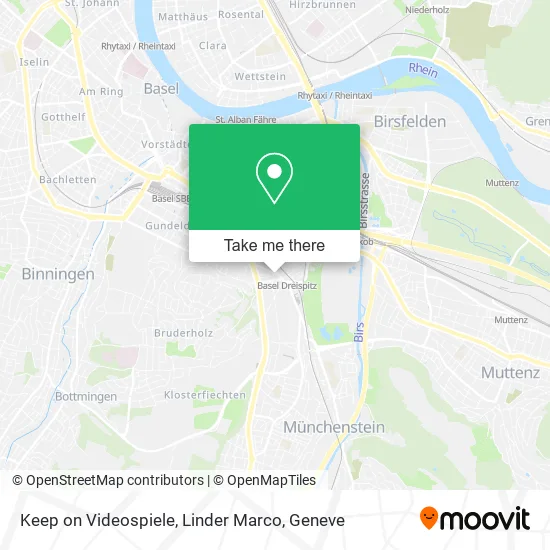 Keep on Videospiele, Linder Marco map
