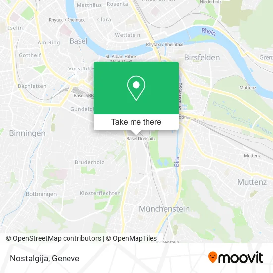 Nostalgija map