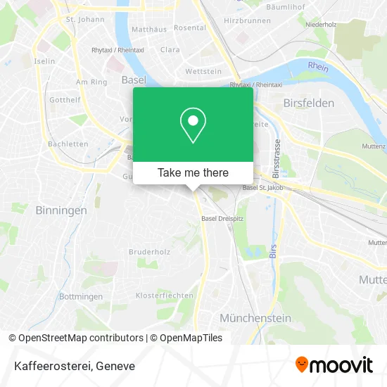 Kaffeerosterei map