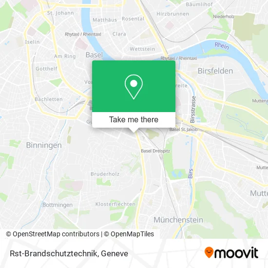 Rst-Brandschutztechnik map