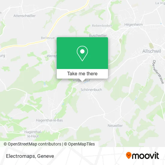 Electromaps map