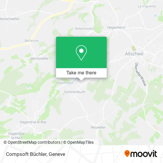 Compsoft Büchler map