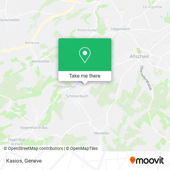Kasios map