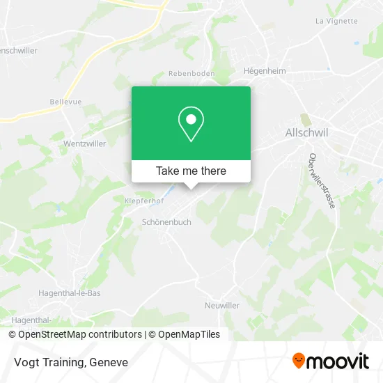 Vogt Training map