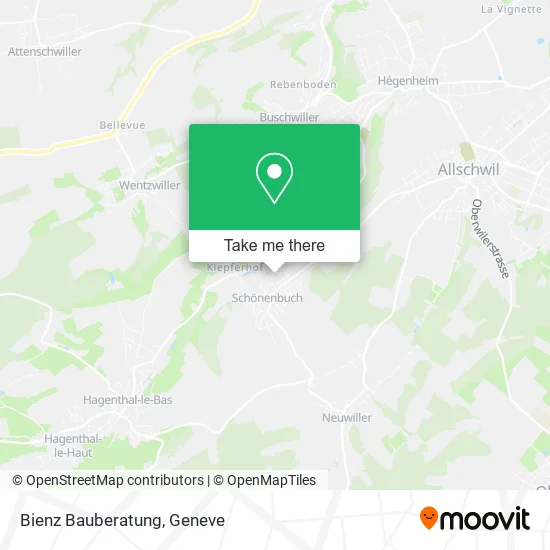 Bienz Bauberatung map