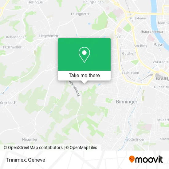 Trinimex map