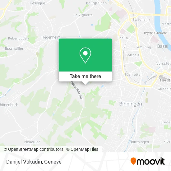 Danijel Vukadin map