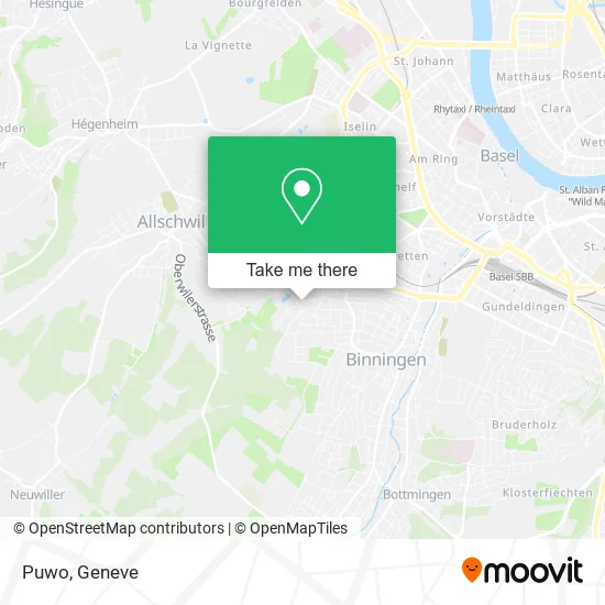 Puwo map