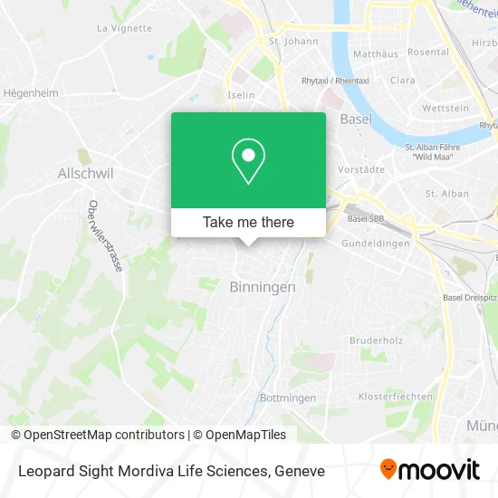 Leopard Sight Mordiva Life Sciences map