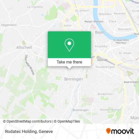 Rodatec Holding map