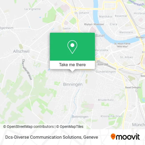 Dcs-Diverse Communication Solutions map