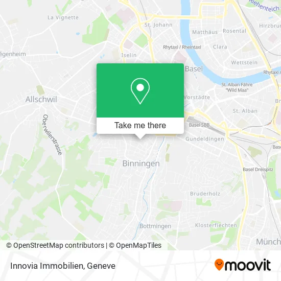 Innovia Immobilien map