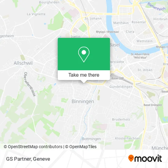 GS Partner map