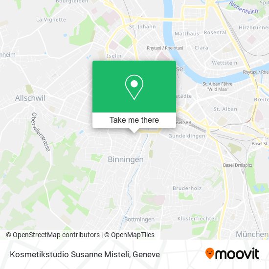 Kosmetikstudio Susanne Misteli map