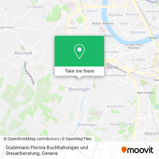 Güdemann Florina Buchhaltungen und Steuerberatung map