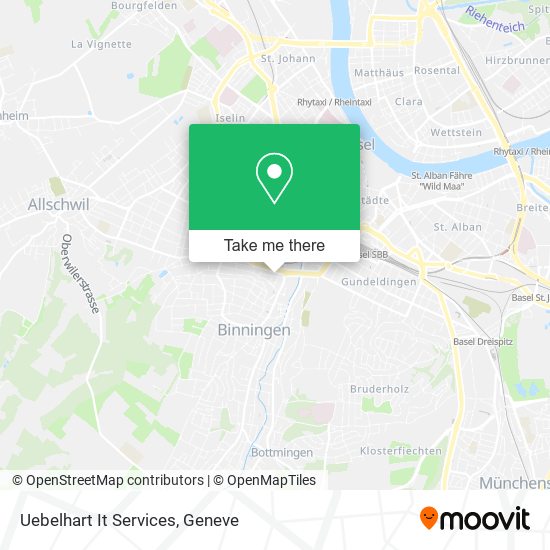 Uebelhart It Services map