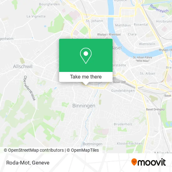 Roda-Mot map