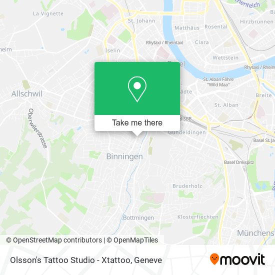 Olsson's Tattoo Studio - Xtattoo map