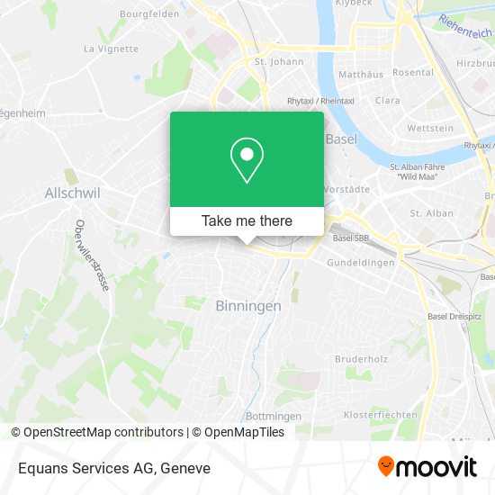 Equans Services AG map