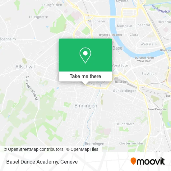 Basel Dance Academy map