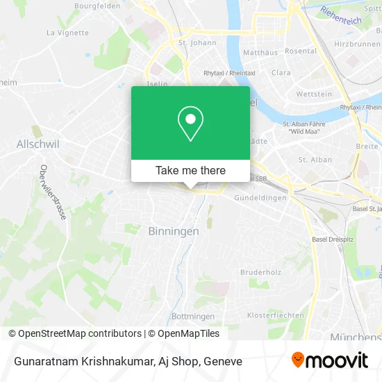 Gunaratnam Krishnakumar, Aj Shop map