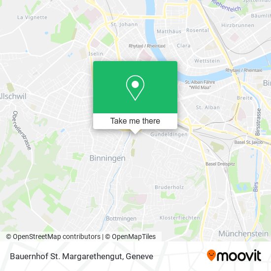 Bauernhof St. Margarethengut map