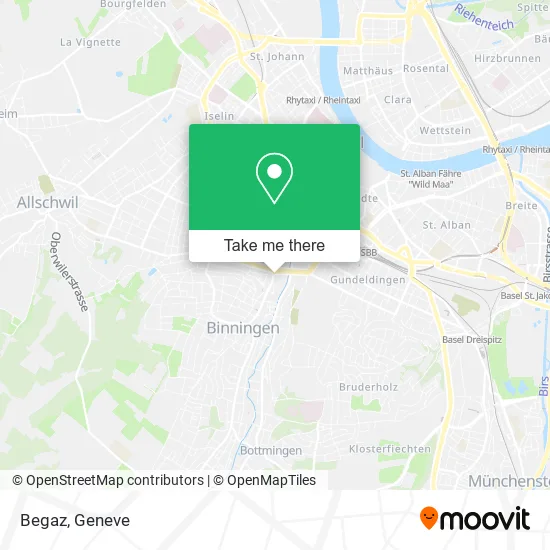 Begaz map