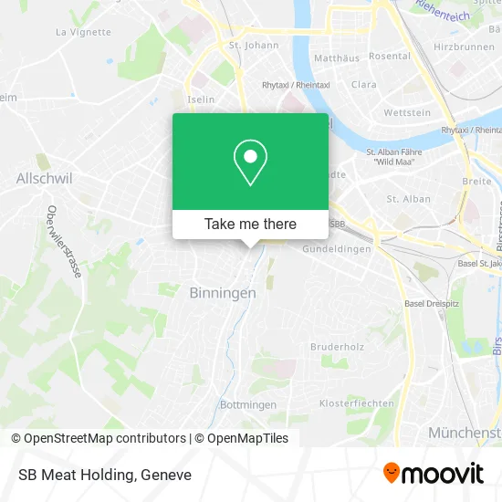 SB Meat Holding map