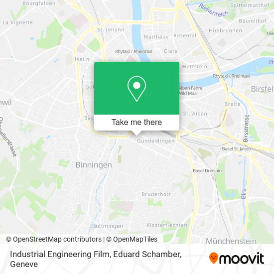 Industrial Engineering Film, Eduard Schamber map