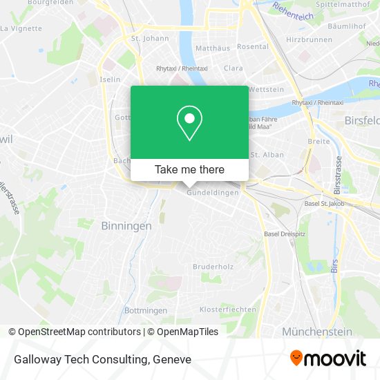 Galloway Tech Consulting map