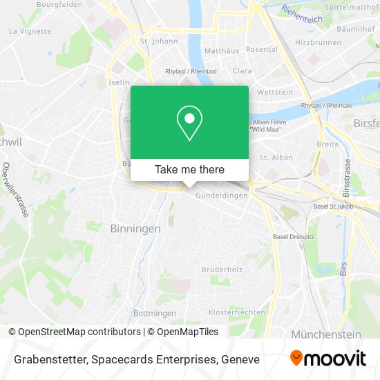 Grabenstetter, Spacecards Enterprises map