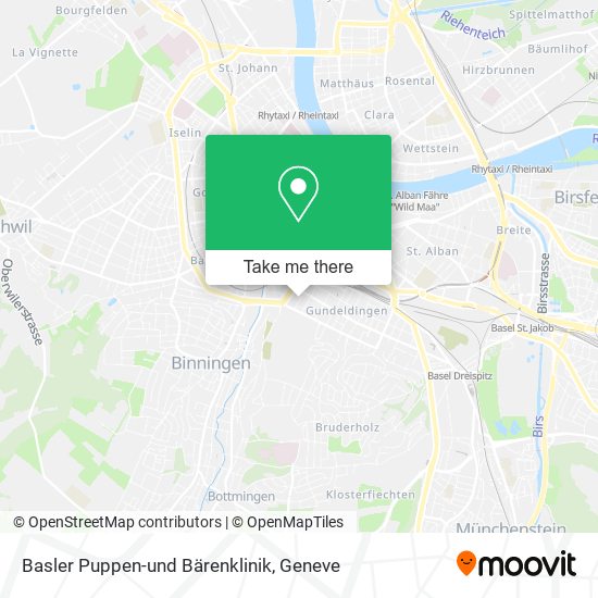 Basler Puppen-und Bärenklinik map