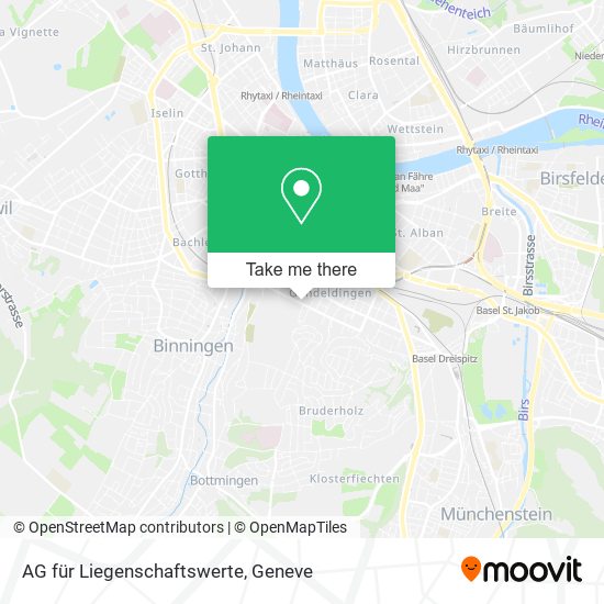 AG für Liegenschaftswerte map