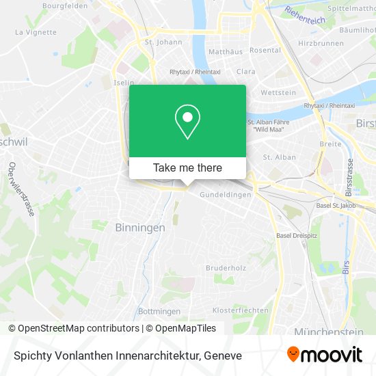 Spichty Vonlanthen Innenarchitektur map