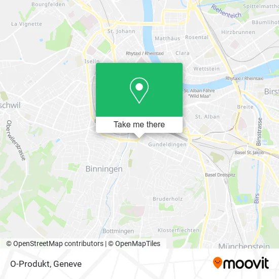 O-Produkt map